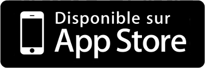 Application mobile disponible sur l'Apple App Store